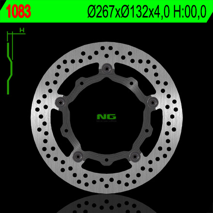 Brake disc NG brakes NG1083