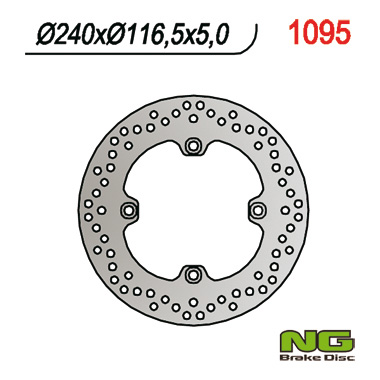 Brake disc NG brakes NG1095
