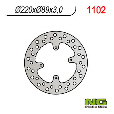 Brake disc NG brakes NG1102