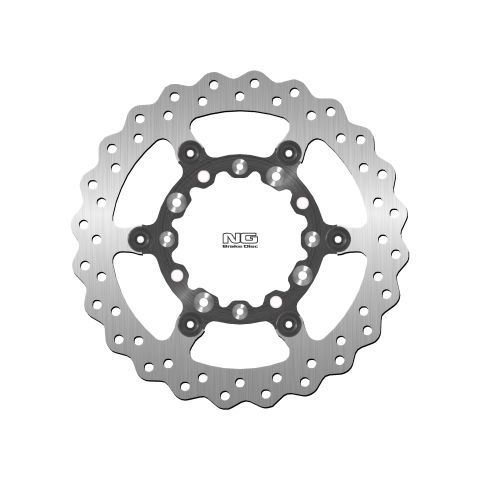 NG přední brzdový kotouč KAWASAKI KLX250/300 93-07, KX125/250 95-02, SUZUKI RMZ250 04-06 (270X100X3mm) WAVE plovoucí