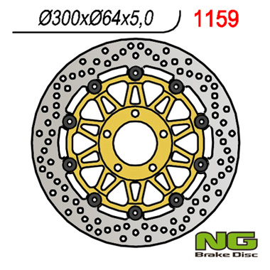 Brake disc NG brakes NG1159