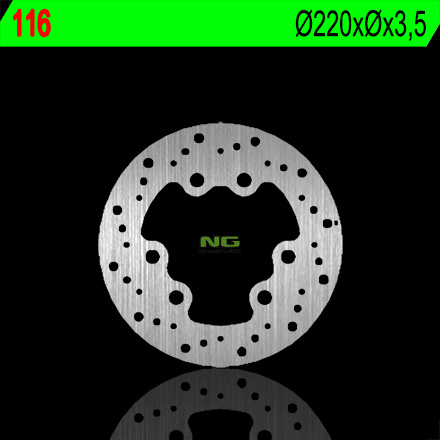 Brake disc NG brakes NG116
