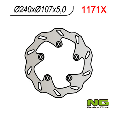 Brake disc NG brakes NG1171X