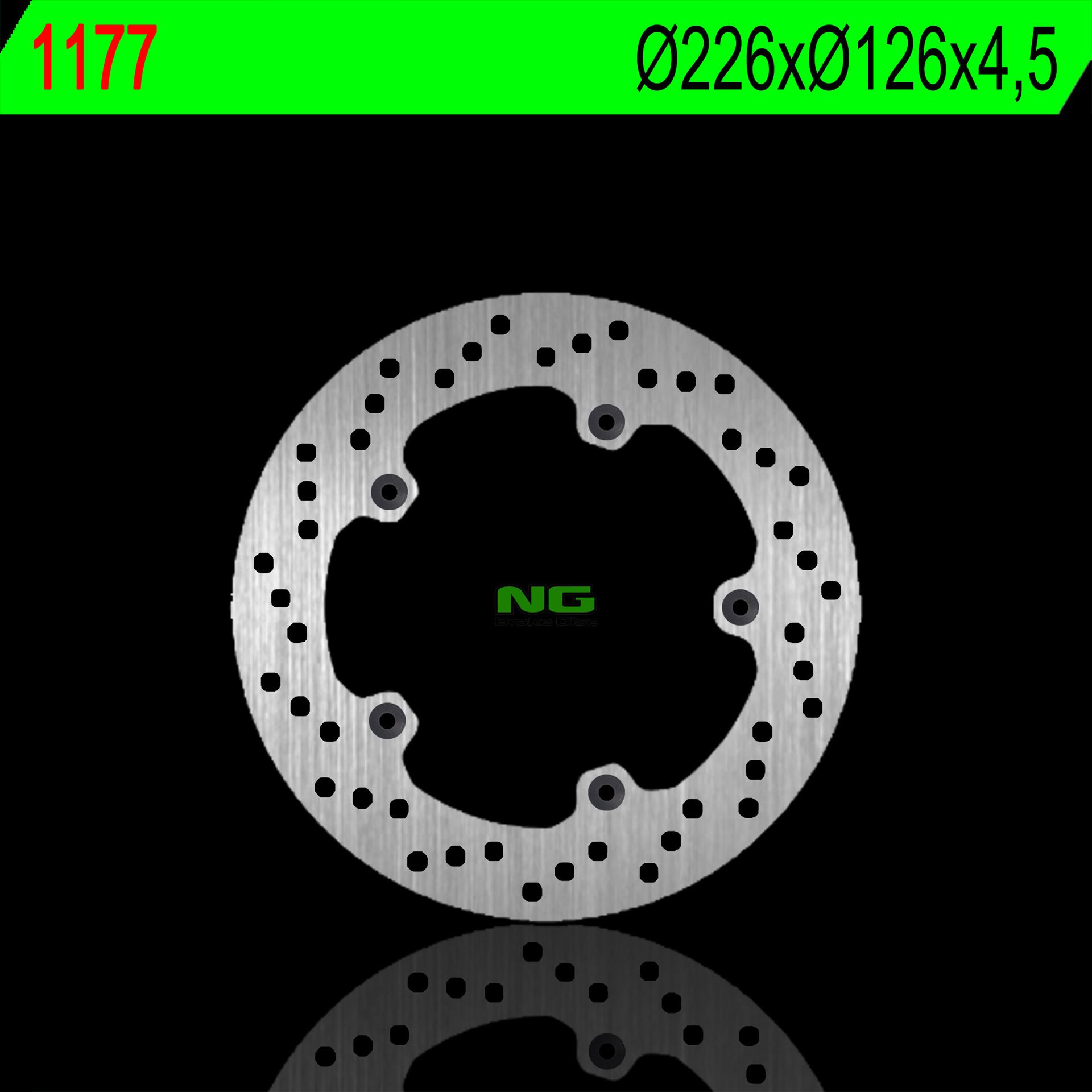 Brake disc NG brakes NG1177