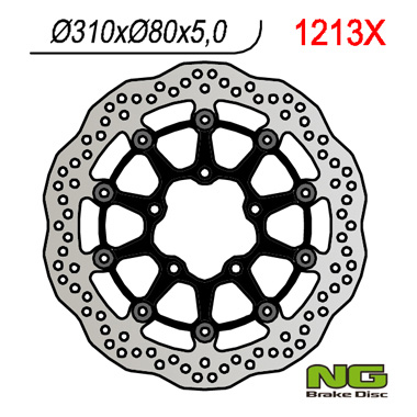 Brake disc NG brakes NG1213X