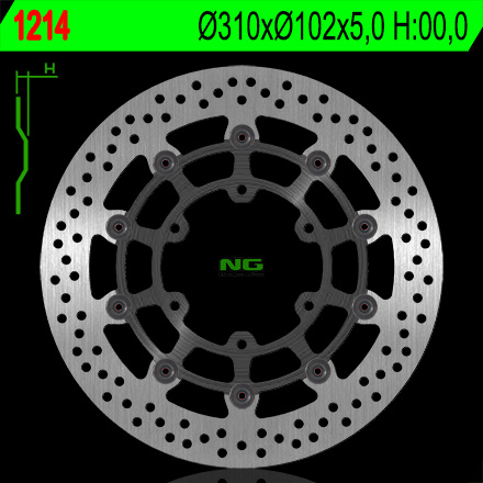Brake disc NG brakes NG1214