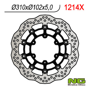 Brake disc NG brakes NG1214X