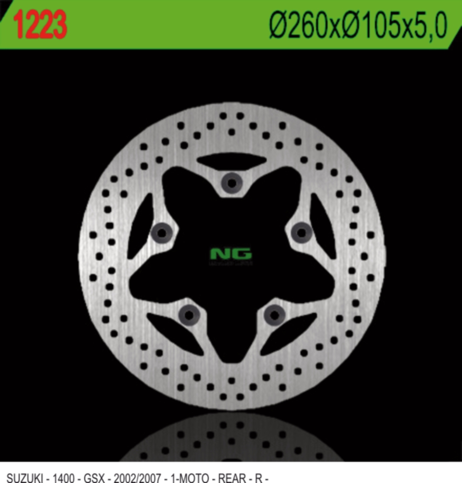Brake disc NG brakes NG1223
