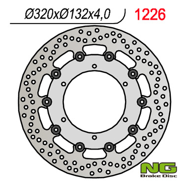 Brake disc NG brakes NG1226