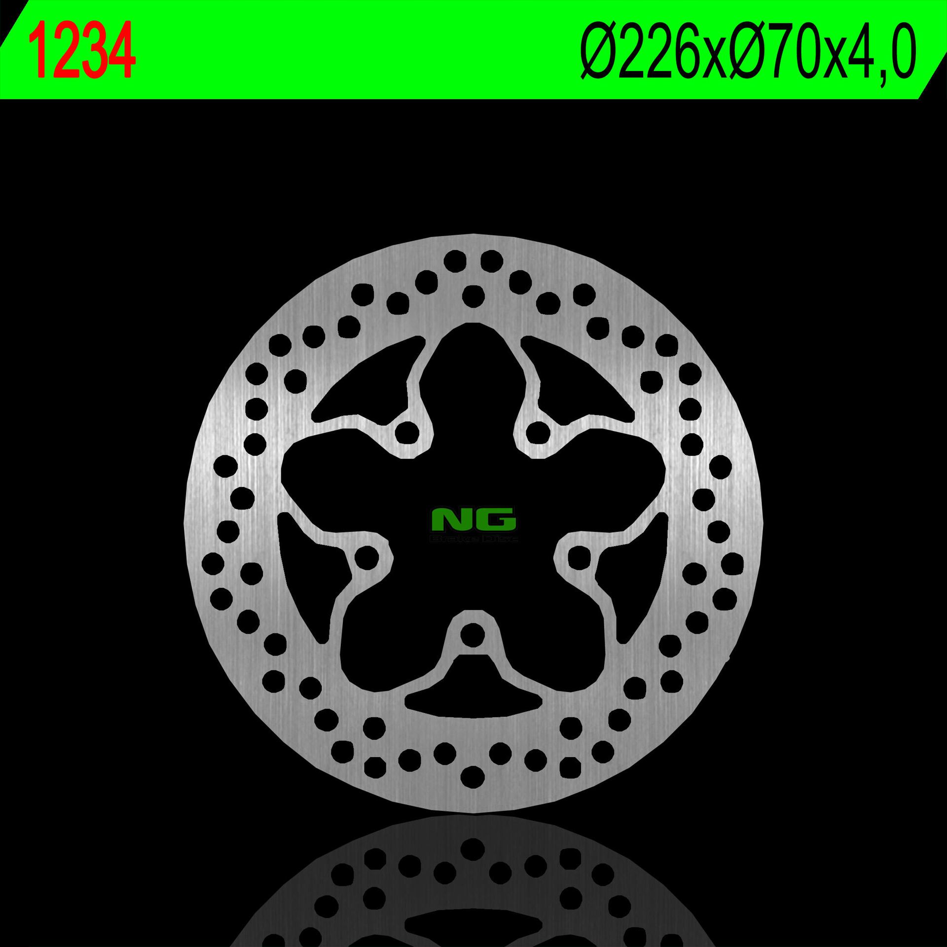 Brake disc NG brakes NG1234