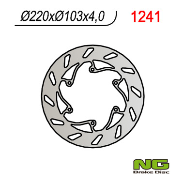 Brake disc NG brakes NG1241