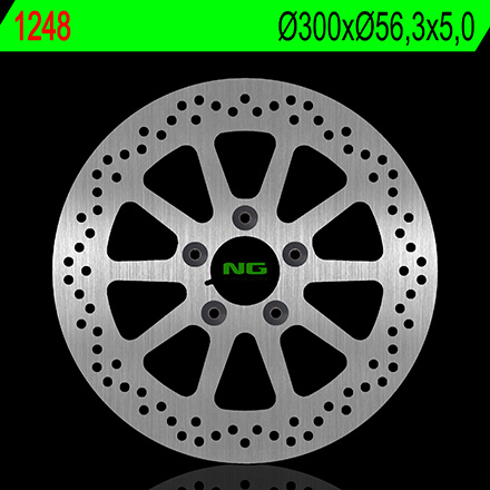 NG přední brzdový kotouč HARLEY DAVIDSON 883/1200/1450/1584/1690/1800 (300X56,3X5) (5X8,5mm)