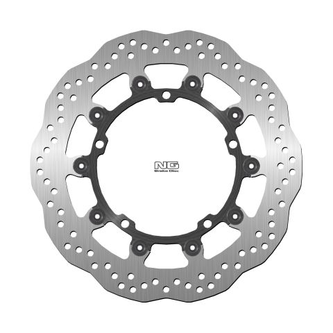 NG přední brzdový kotouč TRIUMPH SPEED TRIPLE 1050 08-17, SPRINT 1050 10-14 (320X150X5mm) (5X10,5mm) WAVE plovoucí (NG přední brzdový kotouč TRIUMPH)