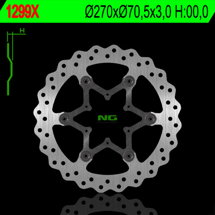 Brake disc NG brakes NG1299X