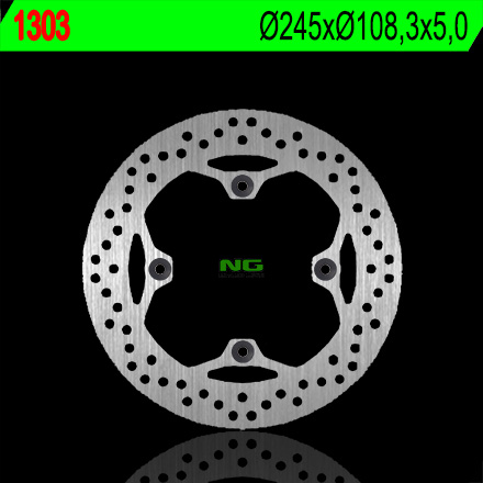 NG brzdový kotouč zadní DUCATI 796/800/821/848/996/1000/1100 (245X108,5X5) (4X8,5mm)