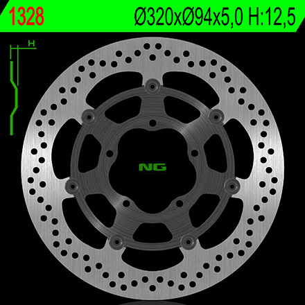 Brake disc NG brakes NG1328