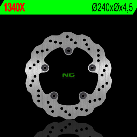 NG brzdový kotouč zadní HONDA CB 650 14-18, INTEGRA 670 12-13, CTX 700 13-17, NC 750 X/S 14-22 (240X5) (5X10,5mm) WAVE