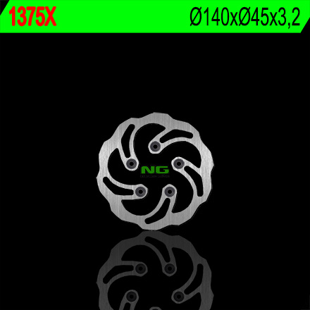 NG brzdový kotouč zadní KTM SX 50 08-13 (140X45X3,2) (5X6,5) WAVE (NG brzdový kotouč zadní KTM SX 50 08-13 (140X45X3,2) (5X6,5) WAVE)