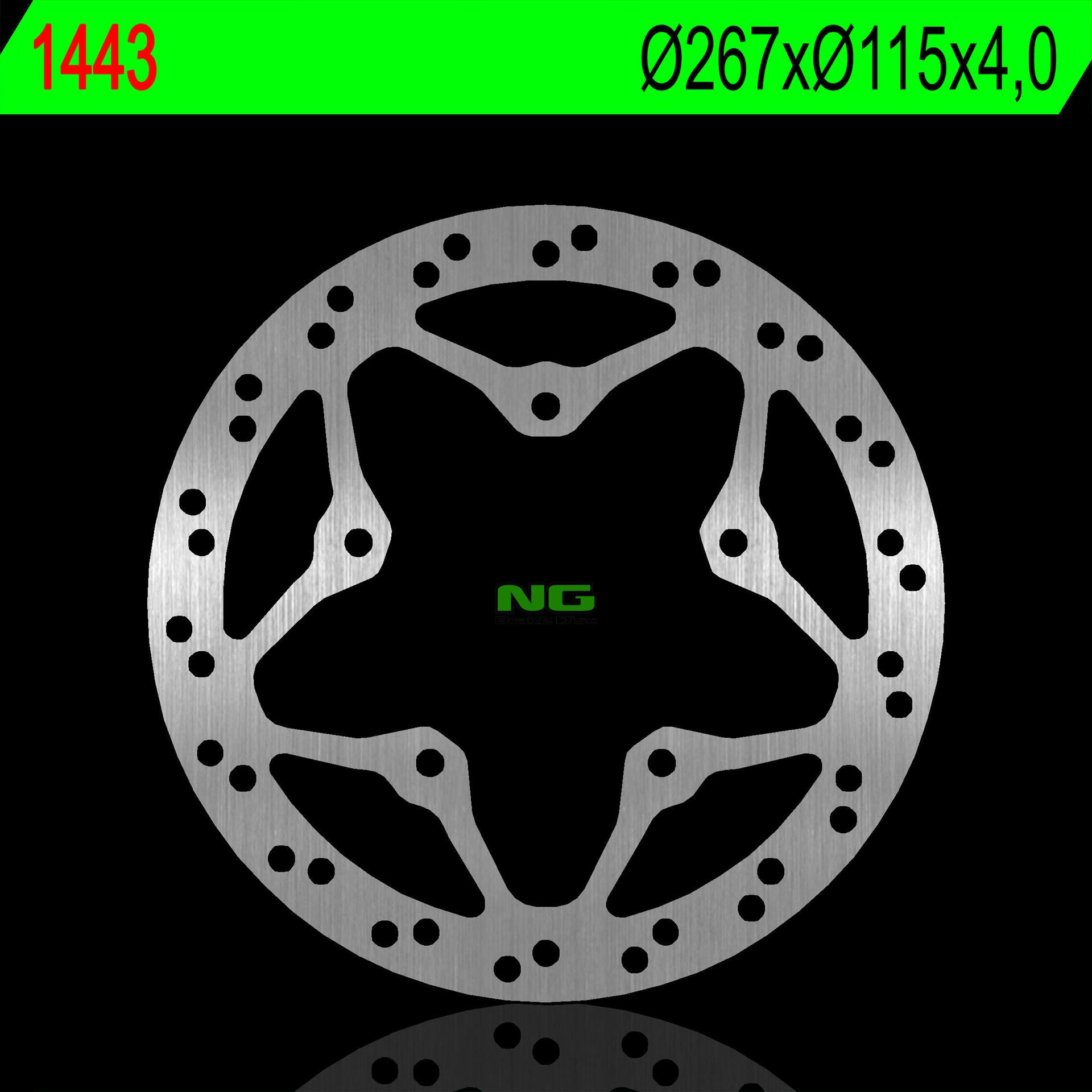 Brake disc NG brakes NG1443