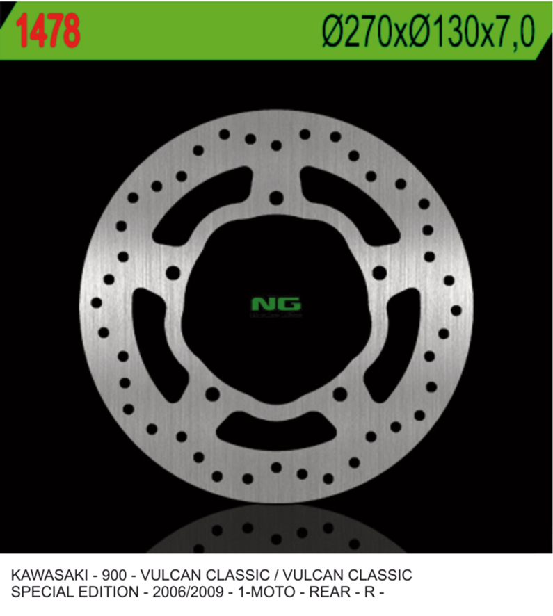 Brake disc NG brakes NG1478