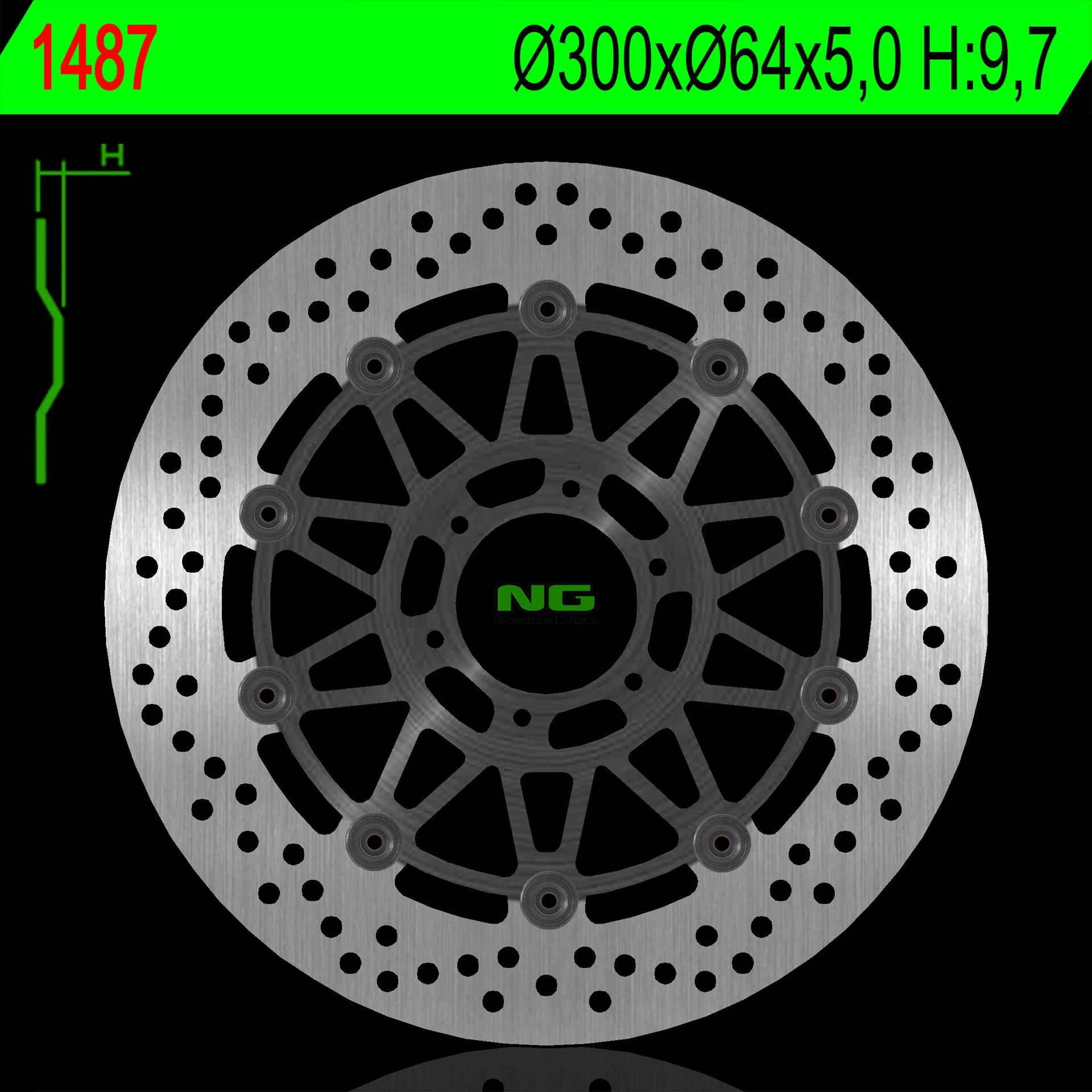 Brake disc NG brakes NG1487