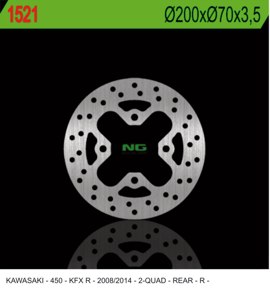 Brake disc NG brakes NG1521