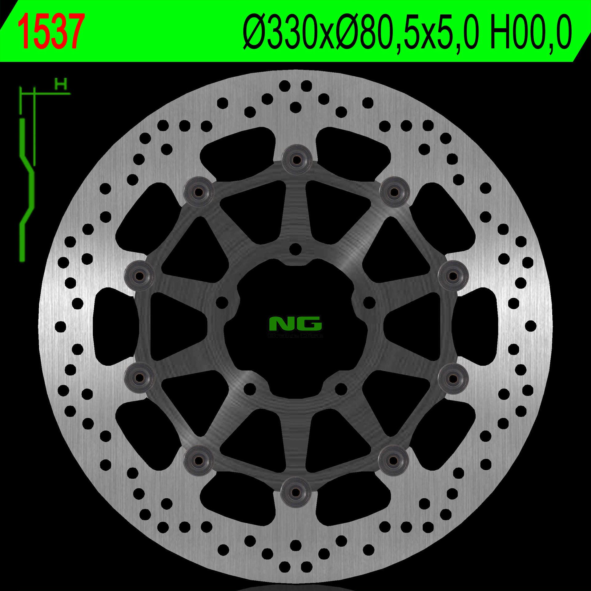 Brake disc NG brakes NG1537