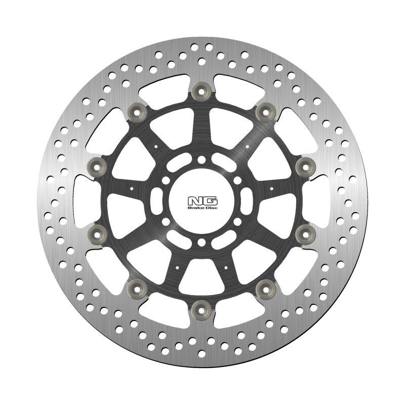NG přední brzdový kotouč BMW HP4 1000 12-19, K 1600 BAGGER 18-22, K 1600GT/GTL 17-22, S 1000R 13-20, S 1000RR 08-18, S 1000XR 17-19 (320X64X5mm) (6X8,25mm) plovoucí (prostředek hliníkový)