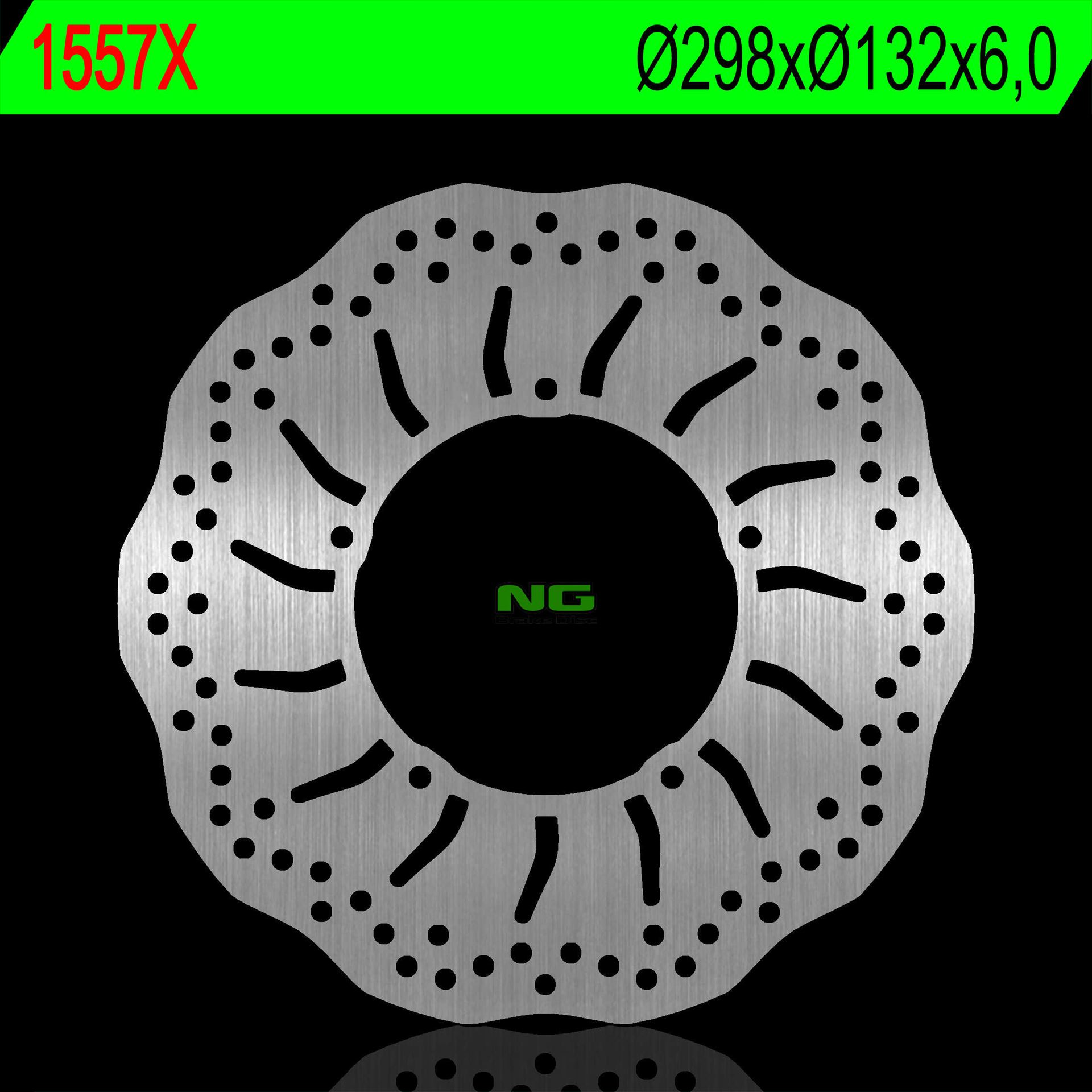 Brake disc rearNG NG1557X