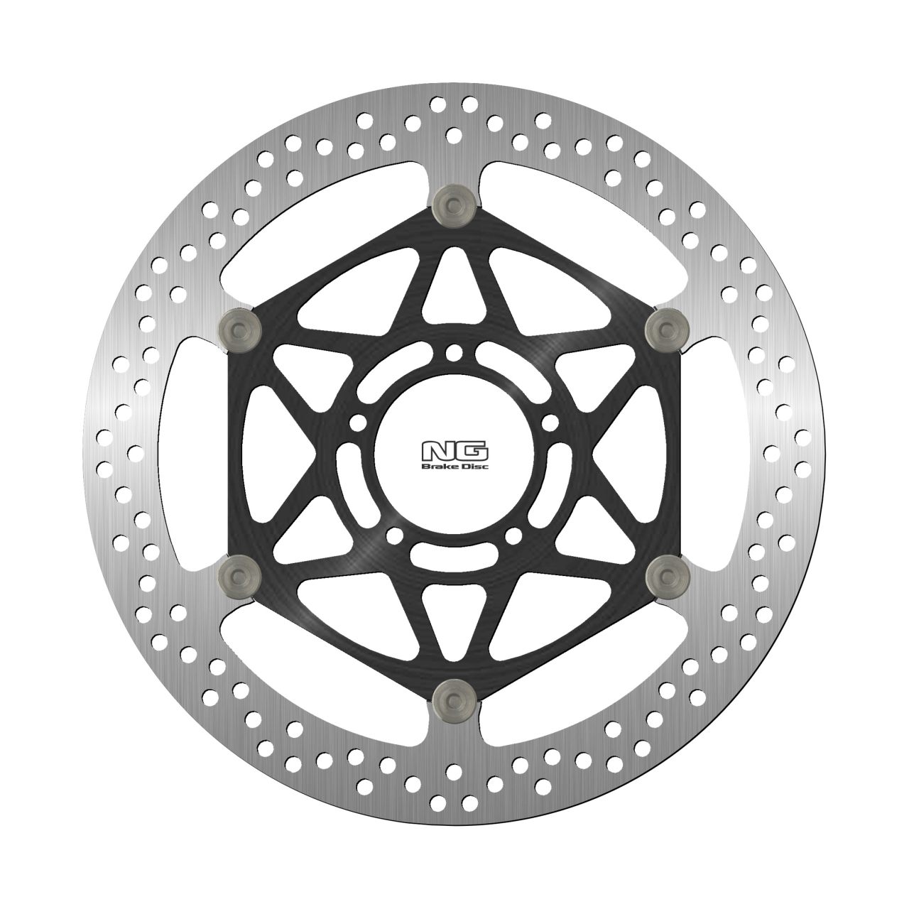 NG přední brzdový kotouč DUCATI 1098/1198 S / R / SP 07-17, 1100 STREETFIGHTER / S 09-17 (330X72X5,0mm) (5X8,5mm) (prostředek hliníkový) - nahrazuje NG1566