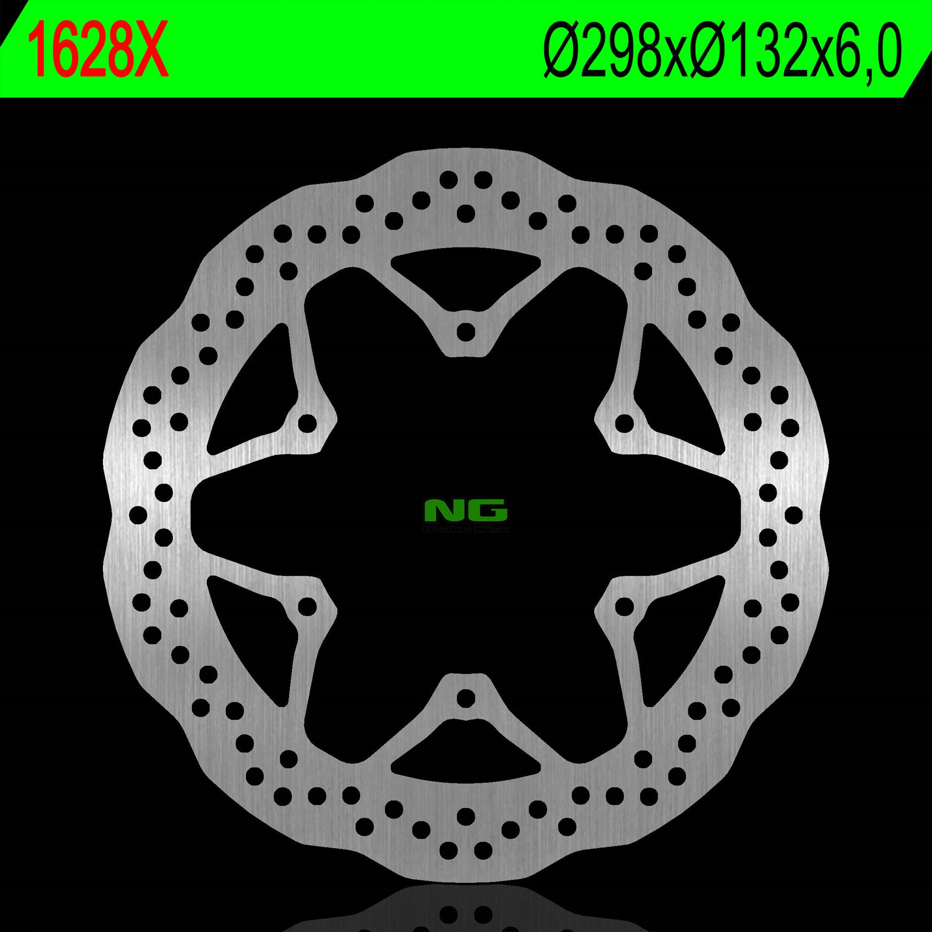 Brake disc rearNG NG1628X
