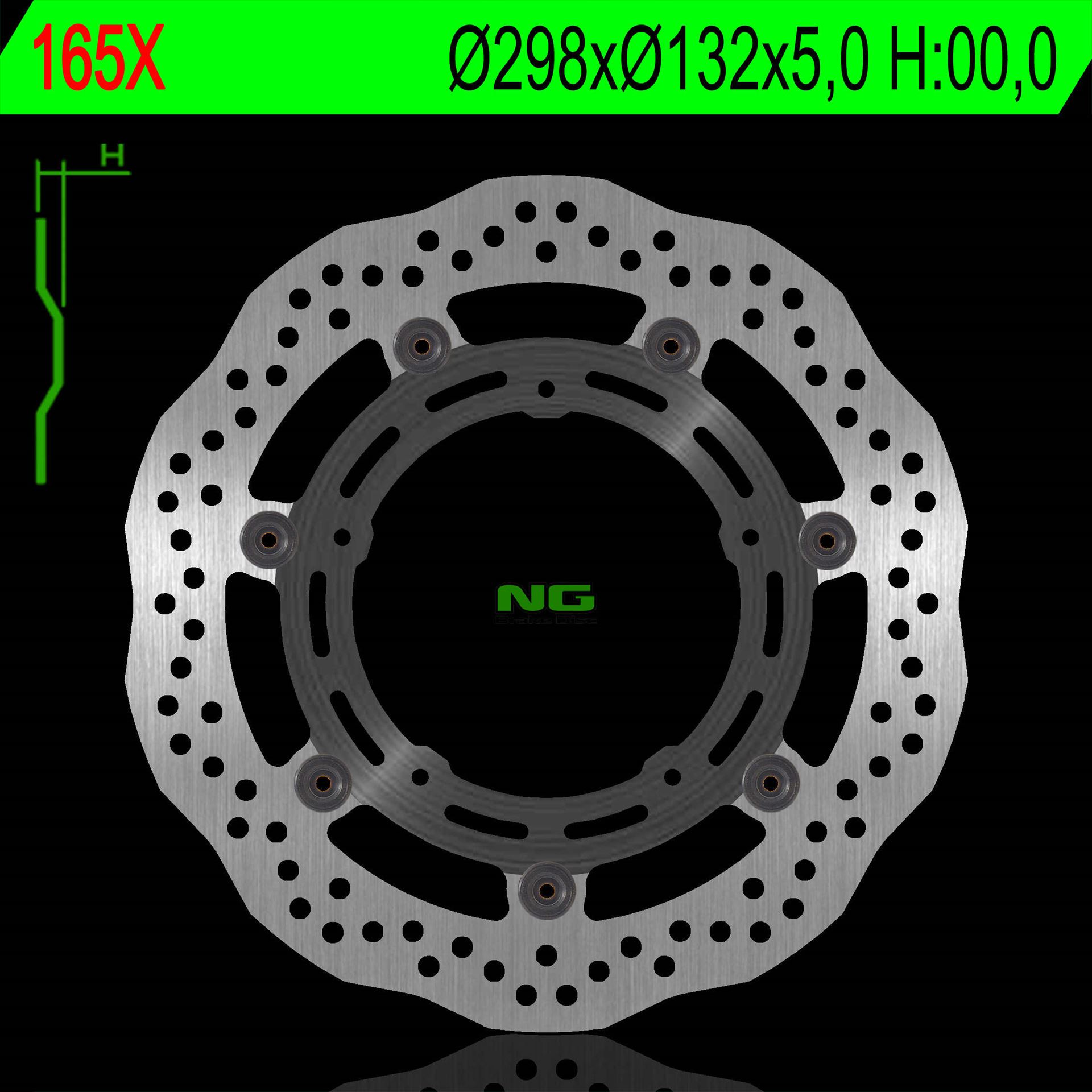 Brake disc NG brakes NG165X