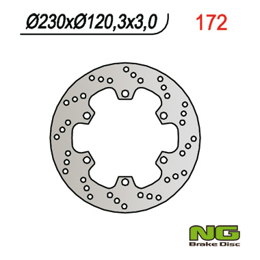 Brake disc NG brakes NG172