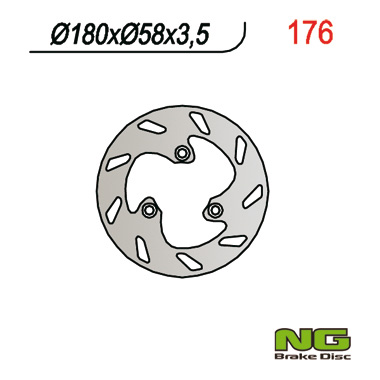 Brzdový kotouč NG Brakes NG176