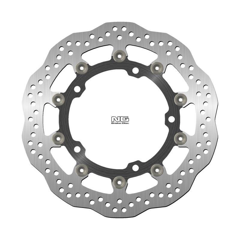 NG přední brzdový kotouč KAWASAKI NINJA 400 / s 400 18-22, ZX-25R 21-22 (310X141,75X5mm) (5X10,25mm) WAVE (prostředek hliníkový)