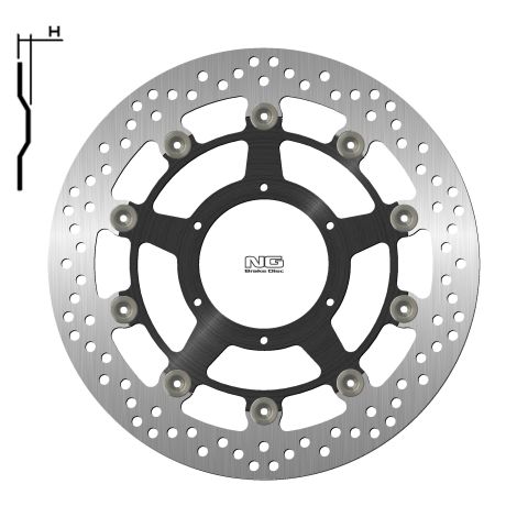 Brake disc NG brakes NG1808G