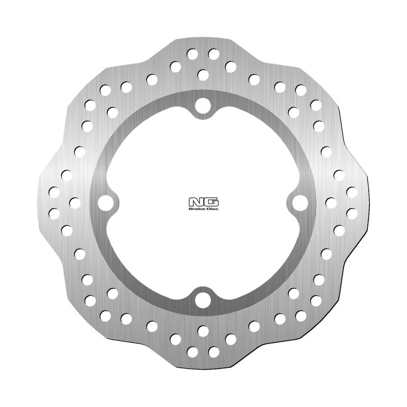 NG brzdový kotouč zadní HONDA CB/CBF 300 / R 18-22, CB 125R 18-21, CB 250R 18, CBF 250 18-21 (220X107,5X5mm) (4X10,6mm) WAVE (NG brzdový kotouč zadní)