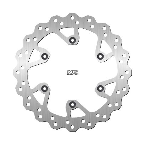 NG brzdový kotouč zadní YAMAHA WR250/450 19-21, YZ125/250/450 18-23 (245X115X4mm) (6X6,5mm) WAVE