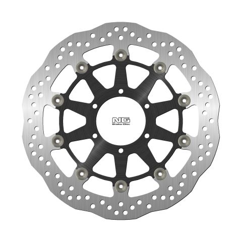 NG přední brzdový kotouč BMW M1000RR/S1000RR 20-21 (320X80,2X4,5mm) (6X8,5mm) WAVE plovoucí (prostředek hliníkový)