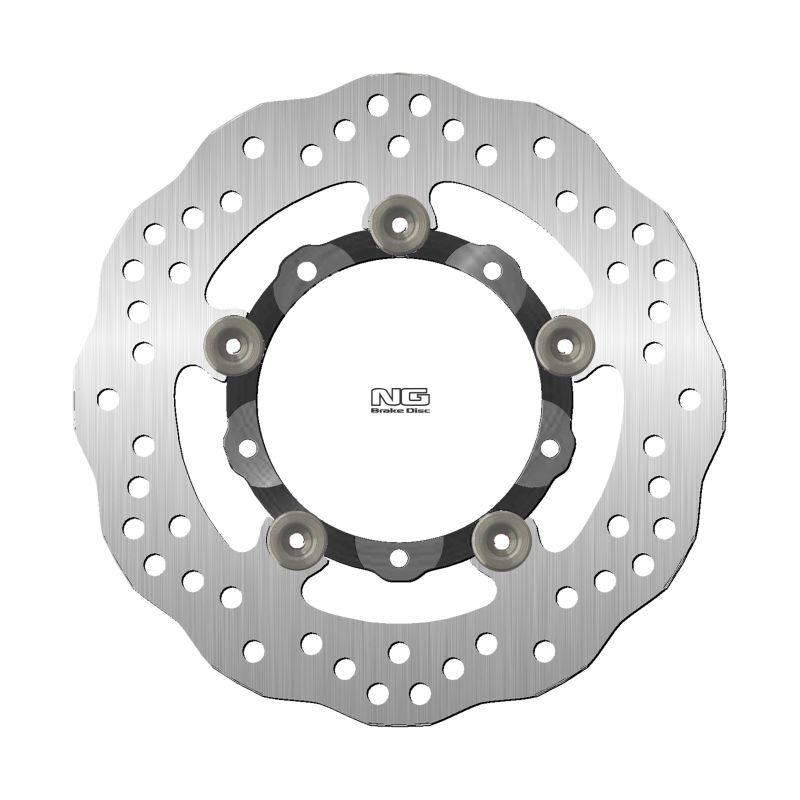 NG přední brzdový kotouč DERBI BOULEVARD 50 09-18, GILERA ICE 50 99-05, HONDA BALI 93-, PIAGGIO FLY 50/100/125/150 95-15, HEXAGON 125/150/250 98-02, VESPA PRIMAVERA 50/125 13-22 (220X96,5X4mm) (5X6,25mm) plovoucí