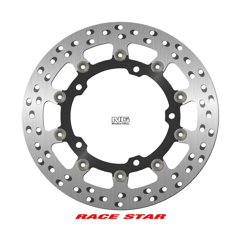 NG přední brzdový kotouč RACE STAR PREMIUM KAWASAKI NINJA 400 18-22, ZX-25R 250 21-22 (310X141,8X5,5mm) (5X10,25mm) (prostředek hliníkový, vylepšený chlazení)