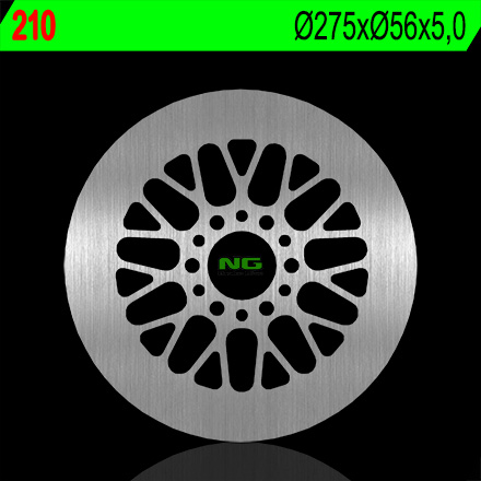 NG brzdový kotouč zadní SUZUKI VS 1400 INTRUDER 87-10 (275X56X5) (6X10,5mm)