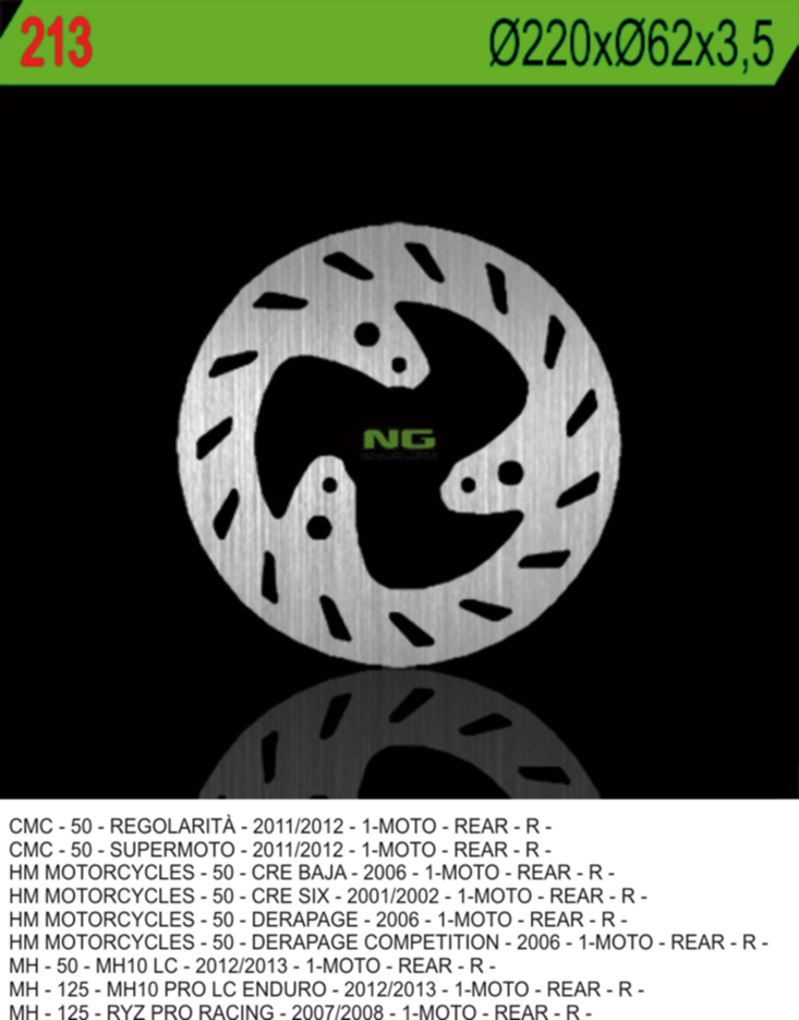 Brake disc NG brakes NG213