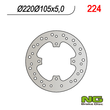 Brake disc NG brakes NG224