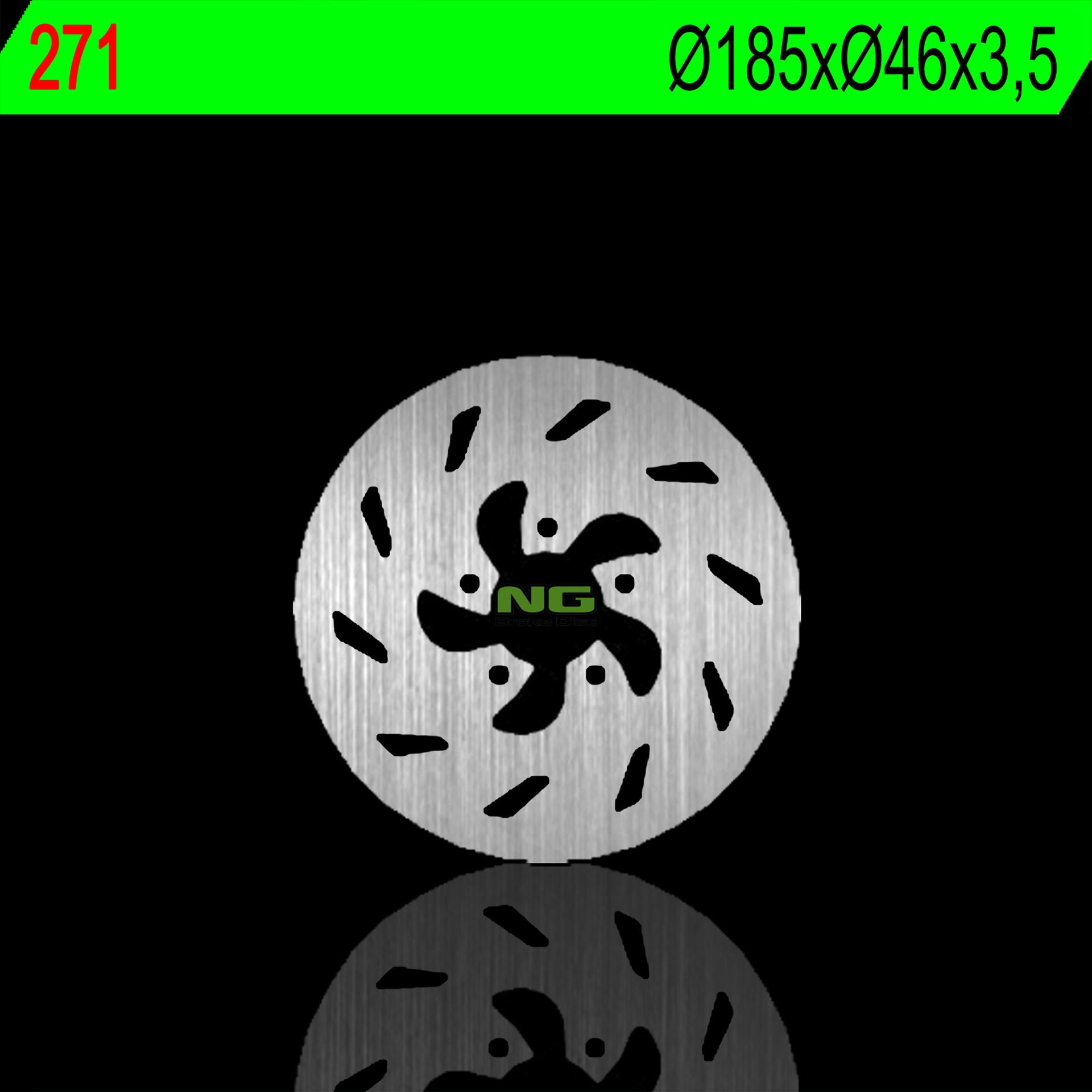 Brake disc NG brakes NG271
