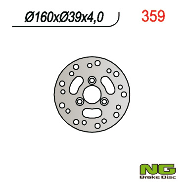 Brake disc NG brakes NG359