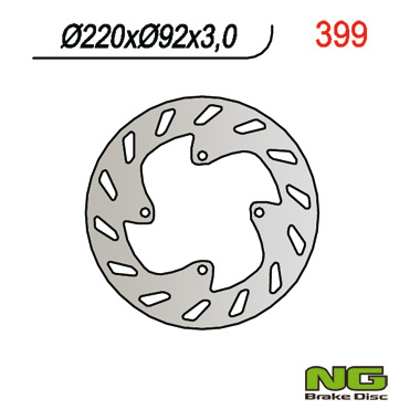 Brake disc NG brakes NG399