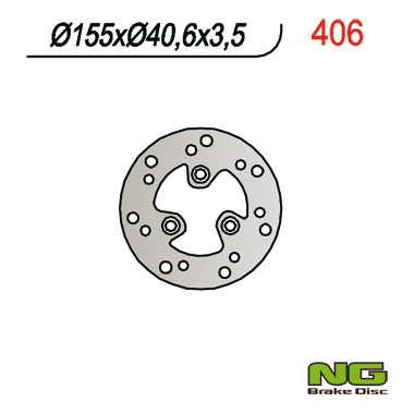 Brzdový kotouč NG Brakes NG406
