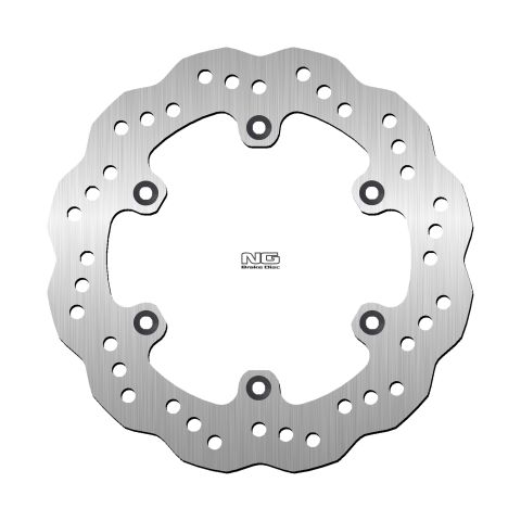 NG brzdový kotouč zadní YAMAHA DT125 84-07, HRD GS/MC 125/250 94-96 (220X115X4mm) (6X6,5mm) WAVE