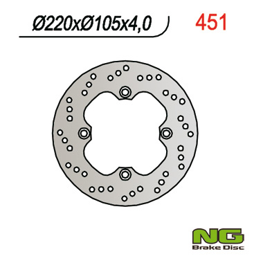 Brake disc NG brakes NG451
